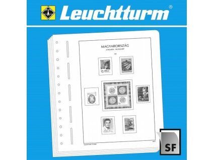 Předtištěné listy LEUCHTTURM - Maďarsko 2019