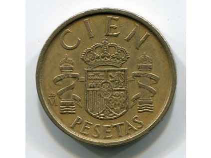 ŠPANĚLSKO. 100 pesetas 1988.