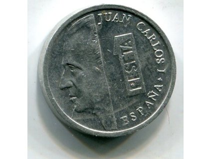 ŠPANĚLSKO. 1 peseta 1998.