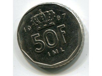 LUCEMBURSKO. 50 francs 1987. KM-62