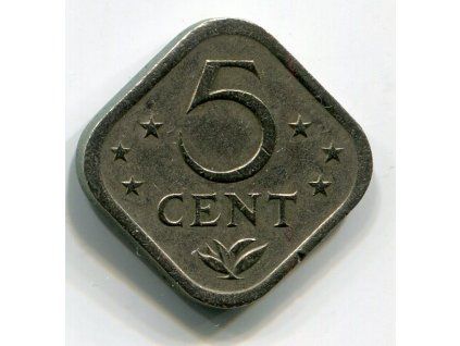 Nizozemské Antily. 5 cent 1980.