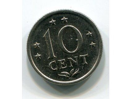 Nizozemské Antily. 10 cents 1971.