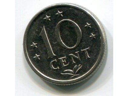 Nizozemské Antily. 10 cents 1976.