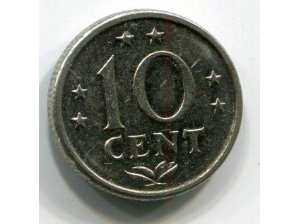 Nizozemské Antily. 10 cents 1980.