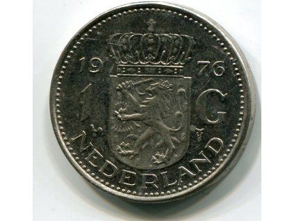 NIZOZEMÍ. 1 gulden 1976.