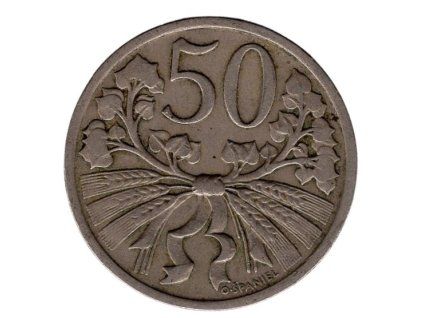ČESKOSLOVENSKO. 50 haléřů 1931.