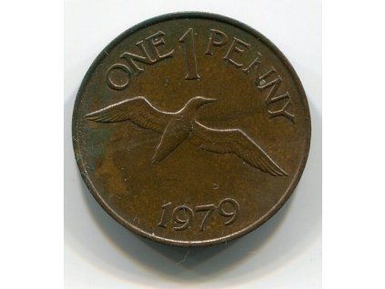 GUERNSEY. 1 penny 1979.