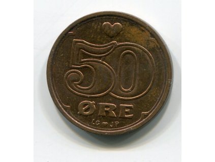 DÁNSKO. 50 öre 1994.