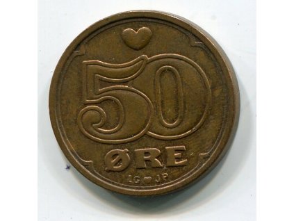 DÁNSKO. 50 öre 1994.