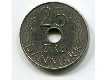 DÁNSKO. 25 öre 1980.
