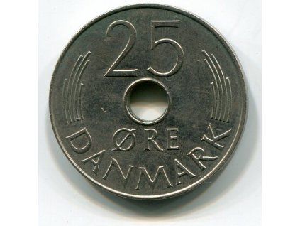 DÁNSKO. 25 öre 1987.