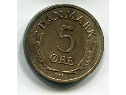 DÁNSKO. 5 öre 1963.