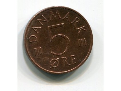 DÁNSKO. 5 öre 1974.