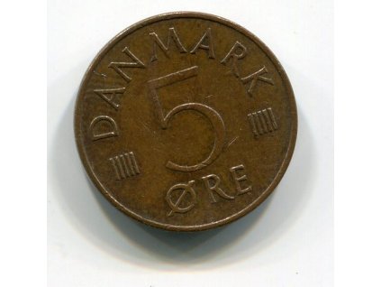 DÁNSKO. 5 öre 1974.