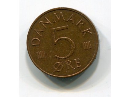 DÁNSKO. 5 öre 1975.