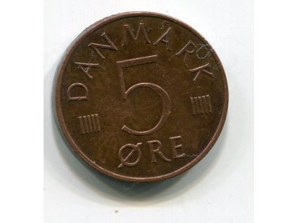 DÁNSKO. 5 öre 1976.