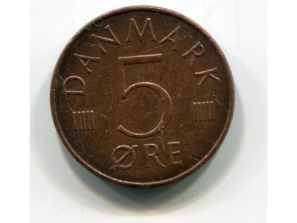 DÁNSKO. 5 öre 1977.