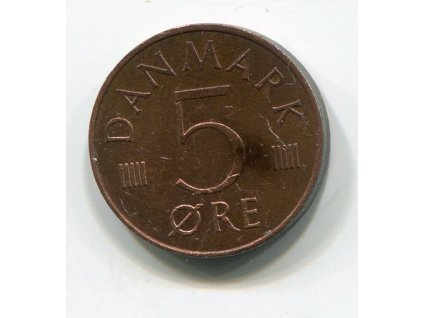 DÁNSKO. 5 öre 1981.