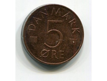 DÁNSKO. 5 öre 1981.