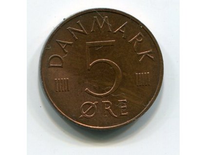 DÁNSKO. 5 öre 1982.