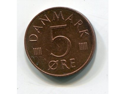 DÁNSKO. 5 öre 1983.