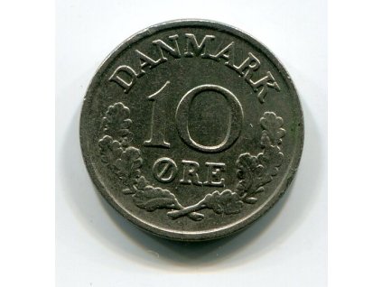 DÁNSKO. 10 öre 1962.