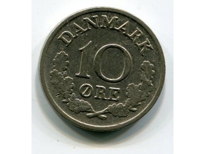 DÁNSKO. 10 öre 1967.