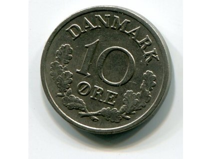 DÁNSKO. 10 öre 1971.