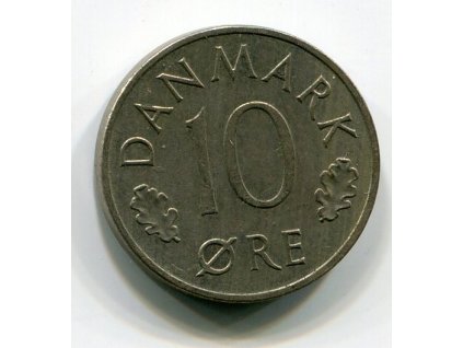 DÁNSKO. 10 öre 1973.