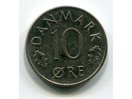 DÁNSKO. 10 öre 1974.