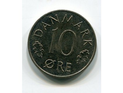 DÁNSKO. 10 öre 1975.