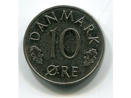 DÁNSKO. 10 öre 1976. KM-860.1