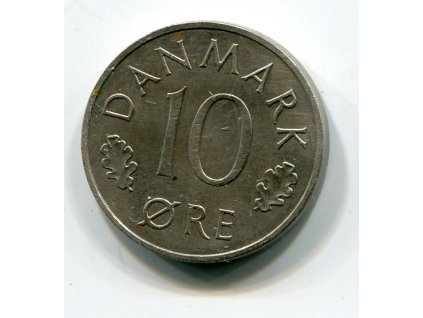 DÁNSKO. 10 öre 1982.