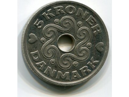 DÁNSKO. 5 kroner 2005.
