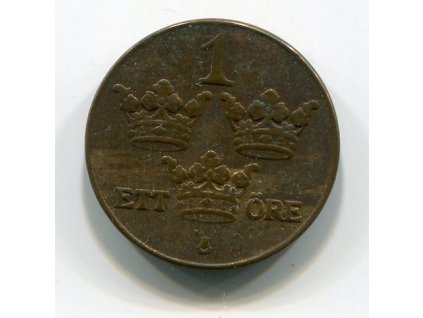 ŠVÉDSKO. 1 öre 1929.