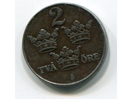 ŠVÉDSKO. 2 öre 1947.
