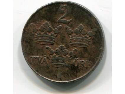 ŠVÉDSKO. 2 öre 1948. KM-811