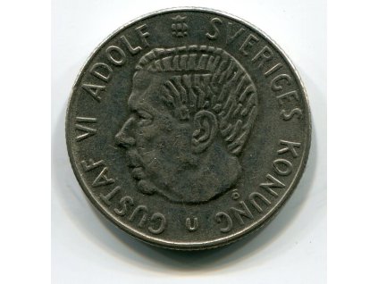 ŠVÉDSKO. 1 krona 1969.