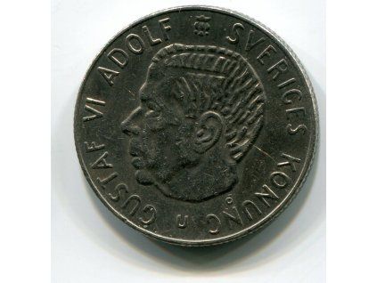 ŠVÉDSKO. 1 krona 1973.