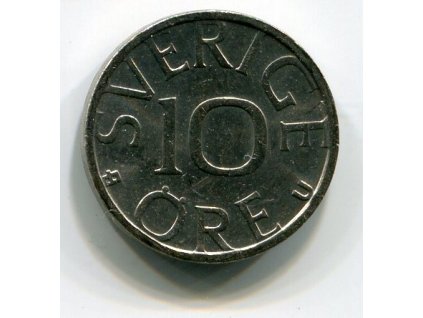 ŠVÉDSKO. 10 öre 1984.
