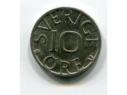 ŠVÉDSKO. 10 öre 1985.