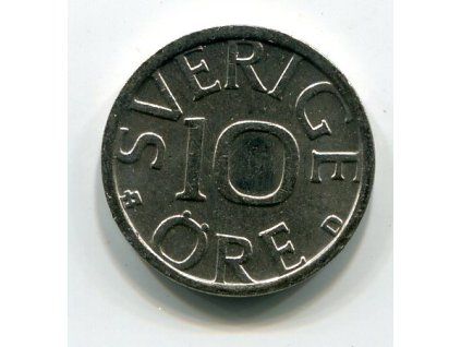 ŠVÉDSKO. 10 öre 1986.