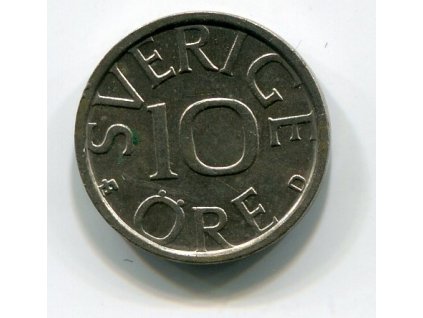 ŠVÉDSKO. 10 öre 1988.