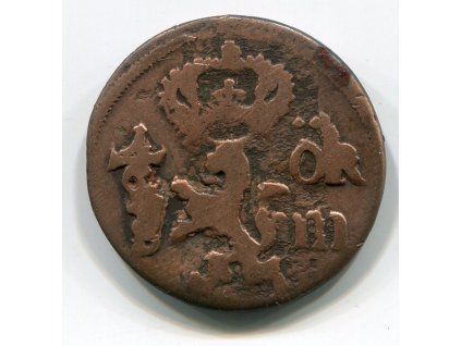 ŠVÉDSKO. 1/6 öre 1671.