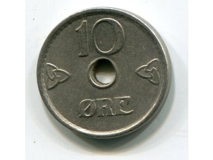 NORSKO. 10 öre 1951.