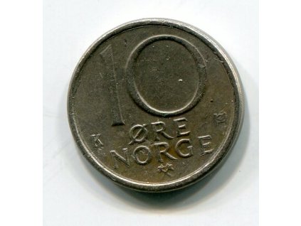 NORSKO. 10 öre 1982.
