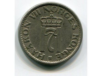 NORSKO. 50 öre 1953. KM-402.