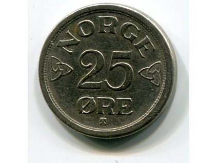 NORSKO. 25 öre 1954.