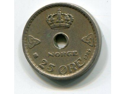 NORSKO. 25 öre 1924.