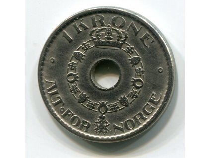 NORSKO. 1 krone 1950. KM-385